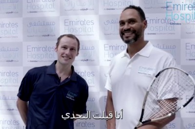 Gregory Gaultier Accepts Dubai Fitness Challenge