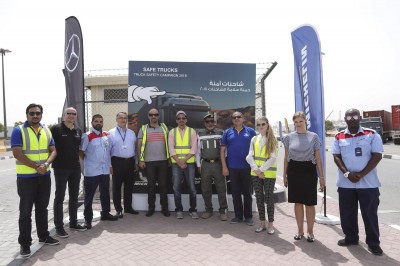 Safe Trucks 2018: A Road Safety Initiative Launched in Dubai by RTA, DP World, Gargash Enterprises - Mercedes-Benz and Michelin