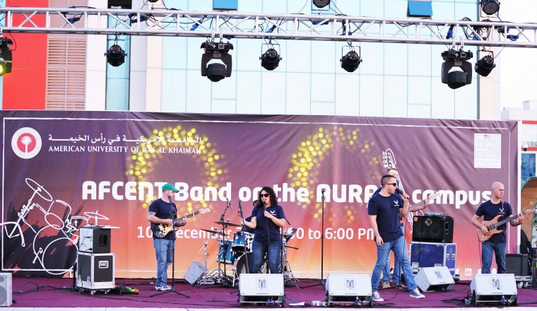 AURAK Rocks Out with AFCENT