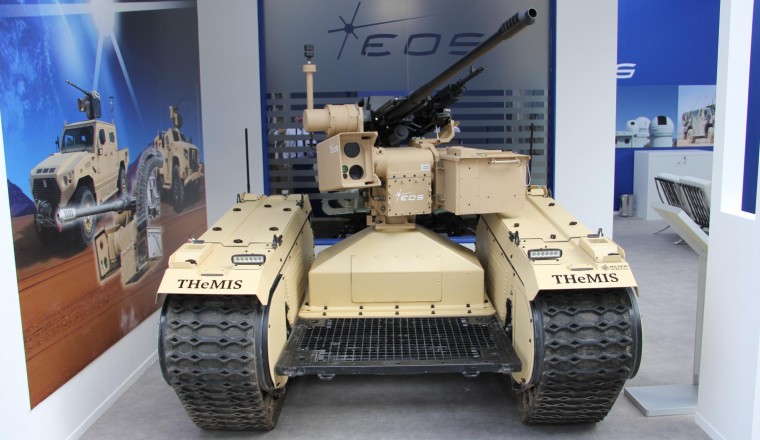 EOS and Milrem Robotics demonstrate unmanned warfare system with 30mm RWS