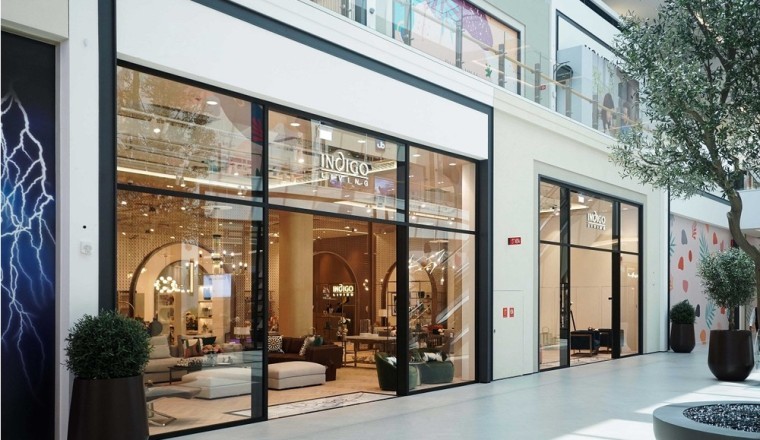 Indigo Living launches its latest showroom at the Dubai Hills Mall.