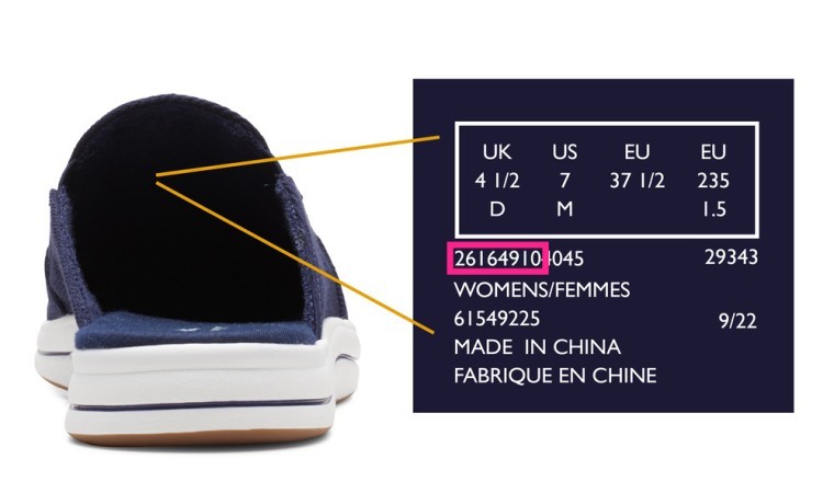 سحب ثمانية تصاميم من الأسواق من أحذية CLARKS النسائية لأجل السلامة بسبب احتوائها على مواد كيميائية خطرة