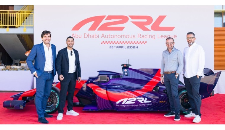 ASPIRE’s A2RL Debuts Autonomous Racing Car in Abu Dhabi