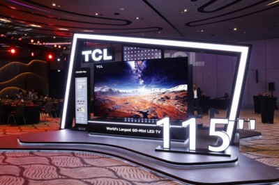 TCL تكشف النقاب عن أكبر تلفزيون بشاشة QD-Mini LED على مستوى العالم في دبي
