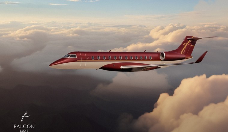 Falcon ترحب بانضمام طائرة Bombardier Global 7500 إلى أسطولها