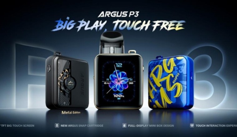 جهاز VOOPOO ARGUS P3: حيث تجتمع أناقة التصميم المصغّر مع روعة شاشة لمس مقاس 2.01 بوصة